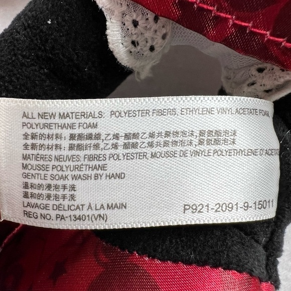 Disney Parks Minnie 2015 Graduation Plush‎ Doll Red Gown with a Diploma - Picture 6 of 8